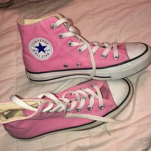 Converse Pink High Tops